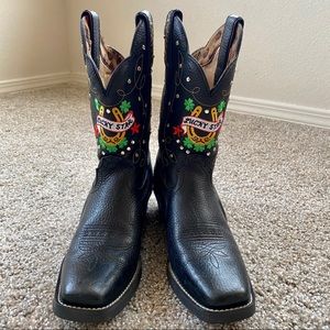 Tony Lama “Lucky Star” cowboy boots